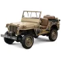 HG TRASPED HG4-58 RTR 1/14 2.4G 4WD RC Car Willys Military Truck for Jeep Off-Road Climbing LED Light Sound Winch Two Speed Metal Frame Rock Crawler Full Proportional Vehicles Models Toys