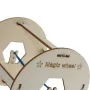 Wooden DIY Educational Scientific Experiments Early Education Toys Magic Wheel for Children