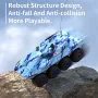 HW Y1802 RTR 1/32 2.4G 8WD RC Car Tank Amphibious Waterproof 360° Rotation LED Light Radio Control Armored Vehicles Models Boys Gifts Toys