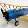 MinimumRC PT-17 Stearman Micro Scale 360mm Wingspan KT Foam RC Airplane Biplane KIT+Motor