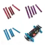 Metal Upgrade Pull Rod For HBX 2105a T10 16889 16889A 16890 SG1601 SG1602 1/16 RC Car Parts