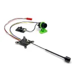 EWRF 5.8G 500mW 7-12V Power FPV Transmitter Kits Support TBS Analog 1200TVL AIO 135° Camera VTX wih IPEX1 Antenna for RC FPV Drone