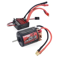 SURPASS Hobby Brush 540 20T RC Car Motor+60A ESC For 1/10 Crawler