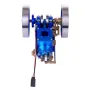 STARPOWER Mini Four Stroke Gasoline Engine Internal Combustion Engine Model with Wooden Base Physics Experiment Science Discovery Production Invention Gift Collection Toys