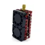 200mw 500mw 1W 4200mW 4.2W Adjustable VTX 5.8G 48CH Dual Cooling Fans 7-36V FPV Transmitter Long Distance Wireless Image Transmission SmartAudio Support for FPV Racing Drone RC Airplane Fixed Wings