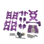 Metal Upgrades Parts for Wltoys 144001 144002 144010 124016 124017 124019 1/14 1/12 AM X12 RC Car Swing Arm Steering Block Link Rod Kit