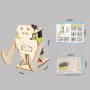 Wooden Walking Robot Model Assembly Kit DIY Children's Science Experiment Education Puzzle Toy Student Technology Small Production