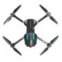 XKRC X6 PRO WiFi FPV WiFi FPV with Dual HD Camera 360° Obstacle Avoidance Optical Flow Positioning LED Foldable RC Drone Quadcopter RTF