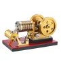 Stirling Flame Engine Model Children Science Education Discovery Kits Toys