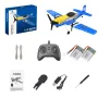 KFPLAN KF602 P-51 Mustang 370mm Sải cánh 2,4 GHz 3CH Con quay hồi chuyển tích hợp EPP RC Máy bay huấn luyện cánh cố định RTF cho người mới bắt đầu