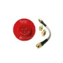 Realacc TFP-Mini Üçlü Beslemeli Yama Çapı 45mm 5.8G 8dBi FPV Düz Panel Pagoda Anteni Terminatörlü Eachine Fatshark Skyzone Gözlükleri