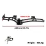 Carbon Fiber LCG Chassis Kit Frame Rails for 1/10 RC Crawler SCX10 III Capra TRX4 Portal Axle Cheater Rigs Built RC Car Parts