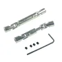 2PCS Upgraded Metal Drive Shafts 72-93mm Adjustable for LDR/C P06 1/12 RC Car Vehicles Models Spare Parts