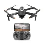 YCRC A10 PRO WiFi FPV com câmera dupla HD, servo cardan de 2 eixos, 360°, prevenção de obstáculos, posicionamento de fluxo óptico, sem escovas, dobrável, RC Drone Quadcopter RT