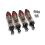 4PCS Upgraded Oil Filled Shocks Absorber Damper for Wrangler MNRC MN128 1/12 RC Cars Vehicles Models Spare Parts