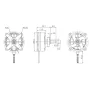 4PCS Racerstar BR2304 1850KV 2-3S Brushless Motor For RC Airplane Model