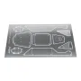 UDIRC UCX2405 UCX2405 PRO 1/24 RC Car Upgraded Parts Metal Body Shell UCX24-P089 Vehicles Models Spare Accessories