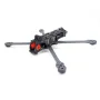 TEOSAW APEX EVO X5/ X5 MAX 5 Inch / X6 /X6 MAX 6 Inch / X7/ X7 MAX 7 Inch X Frame Kit Compatible with DJI O4 Pro FPV Racing Drones