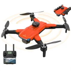 LuLa X8 GPS 5G WiFi FPV 720P HD Çift Kamera Servo Gimbal 360¡ÇEngellerden Kaçınma Optik Akış Konumlandırma Fırçasız Katlanabilir RC İHA Quadcopter RT