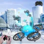 Eachine & FLYHAL F111 Mini Altitude Hold Mode 360° Stunt Tumbling Colorful LED Lights Grid Full Protection Child Gift RC Toys Drone Quadcopter RTF