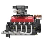 TOYAN FS-V800WGPC 1/10 Mini V8 Engine Model Run on Gas 28CC Four-Stroke V-shaped Eight-Cylinder Water Cooling Gasoline DIY Assembly Kit / Finished Science Education Discovery Toys Children Gifts