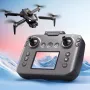 YLR/C S119 WiFi FPV with LCD Screen Controller HD Dual Camera Servo Gimbal 360° Obstacle Avoidance Brushless Foldable RC Drone Quadcopter RTF