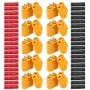 10 Pair URUAV XT60 Male Female Connectors Power Plugs with Heat Shrink Tube for Lipo Battery