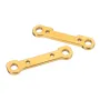 2PCS Wltoys 124017 124019 1/12 RC Car Spare Metal Front/Rear Swing Arm Reinforce Plate 1834 1835 Vehicles Model Parts