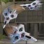 JJRC H128 2.4G EVA Fighter Altitude Hold Mode 360° Roll Turbofans Motors 4CH LED RC Toy Gift Remote Control Drone Airplane Quadcopter Stunt Glider RTF