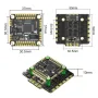 30.5mm x 30.5mm Aocoda-RC F4100 V4 AM32 Stack Build-in F405 V4 Flight Controller & 100A 3-8S ESC for FPV Racing Drone