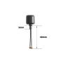 FlyFishRC 40mm/95mm/145mm Dual-Band 5.8Ghz/2.4Ghz UFL FPV Antenna for DJI O3/O4/O4 PRO AirUnit RC Drone