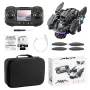 YLR/C S160 WiFi FPV with LCD Screen Controller HD Dual Camera Servo Gimbal 360° Obstacle Avoidance Colorful LED Lights Brushless Foldable RC Drone Quadcopter RTF