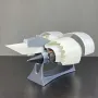 NikolaToy 65CM Large Size Trent 900 Turbofan Engine Model Physics Experiment Science Discovery Production Invention Desktop Decorations Collection Toys