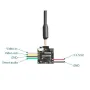 Eachine TX06 700TVL FOV 120° 5.8Ghz 48CH 25mW Smart Audio Mini FPV Camera Support Pitmode AIO Transmitter For RC Drone Tiny Whoop