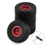 4pcs 1.0 inch Climbing Car Aluminum Alloy RC Car Wheel Tire for 1/18 TRX4M SCX24 FMS FCX18 FCX24 Furitek FX118 Off-road Parts