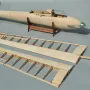 Tony Ray's Aero Model DFS Weihe 1/6.5 2770mm Wingspan Balsa Wood RC Airplane Glider KIT