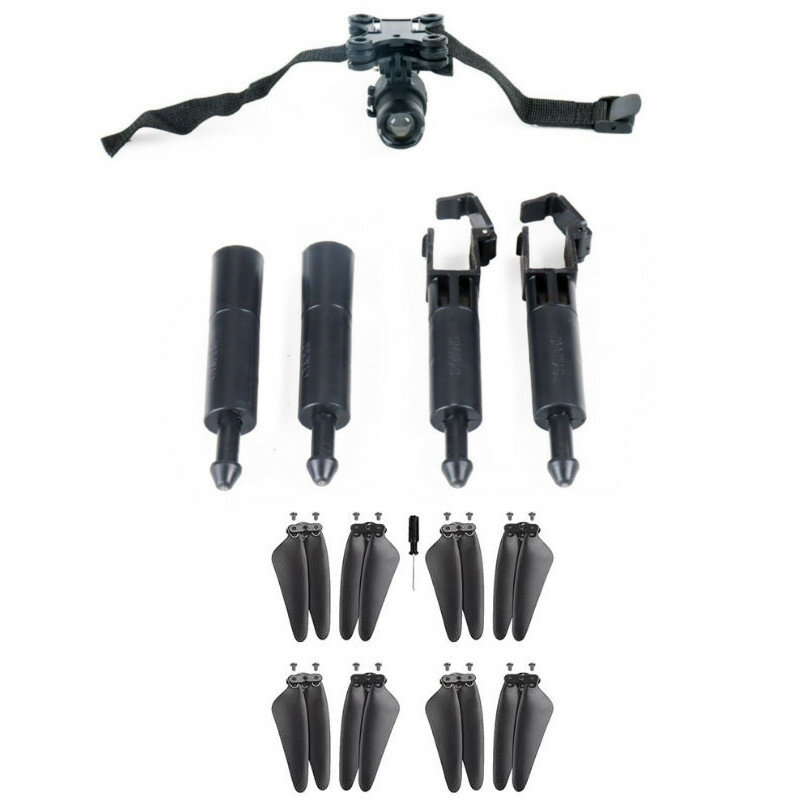 Landing Gear+Flashlight+Gimbal Kit