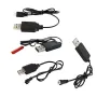 1S 3.7V USB Charging Cable Charger Micro-USB PH1.25 JST SM Plug for RC Drone Quadcopter Lipo Battery
