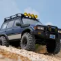 FMS FCX10 PRO 1/10 2.4G 4WD Brushless RC Car for TOYOTA Land Cruiser LC80 RS Remote Controlled Locking Differentials Two Speed Portal Axles LED Light Vehicles Models Toys