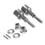 2PCS HBX 2996A 2996 FC610 1/10 RC Car Parts Metal Rear Wheel Cup T2113 Vehicles Models Accessories