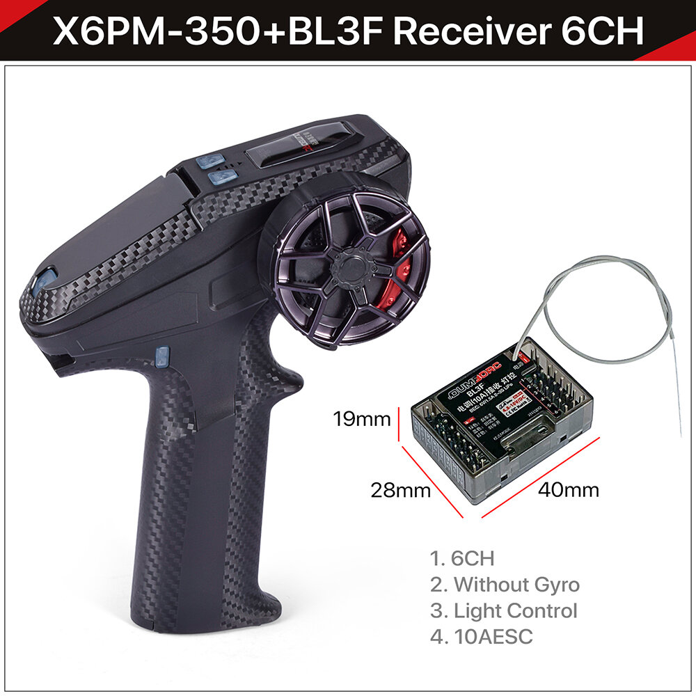 X6PM-350+BL3F Receiver