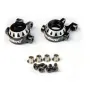 2PCS UDIRC UCX2405 UCX2405 PRO 1/24 RC Car Upgraded Parts Metal Steering Cup UCX24-P064A Vehicles Models Spare Accessories