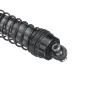 4PCS HB Toys RTR R1001/2/3 1/10 RC Car Parts Shocks Absorbers Oil Filled Damper Vehicles Models Parts Accessories 08038