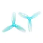 2 Pairs / 6 Pairs Gemfan 3024 3 Inch 3-Blades PC Propeller 1.5mm 3 Holes for RC FPV Racing Drone Compatible with 1408 3950KV Motors