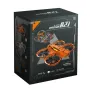 A21 PRO Mechanical Armor Style WiFi FPV with Dual Camera 180° Electrically Adjustable Optical Flow Hover Brushless Circle Fully Enclosed Protection Kids Gifts 2.4G 4CH 6-Axis Remote Control RC Toys Drone Quadcopter RTF