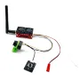 SLONWAKE 5.8G 48CH 5W FPV Transmitter Kits 200mW 500mW 1200mW 5000mW Adjustable VTX with 1200TVL 2.5mm Camera Dual Cooling Fan Built-in Microphone for RC Drone Airplane Long Rang