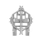 BRDRC Foldable Extended Heighten Landing Gear Skid Legs Protector Support for DJI Mini 3 / Mini 3 PRO RC Drone Quadcopter