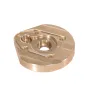 Upgraded New Metal Front and Rear Axles Brass Weights For MJX H12Y 1/12 RC Car Spare Parts