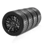 4 stuks wielnaafrubbers voor 1/8 ARRMA 1/7 Infraction 6S F1 Limitless RC-automodellen en onderdelen