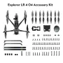 Flywoo Explorer LR 4 HD O4 4 Inch Long Range GPS RC FPV Racing Drone BNF PNP with Goku F722 mini Stack